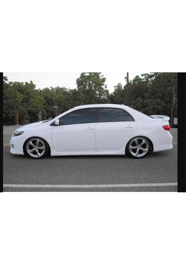 Unpainted Side Skirt Threshold Sill Trim for Toyota Corolla (2007–2012) – Perfect Custom Upgrade