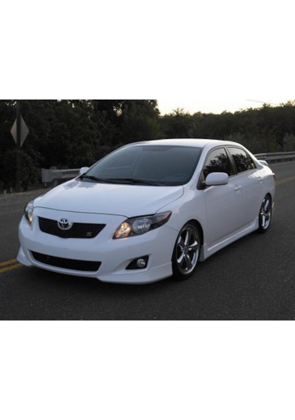 Unpainted Side Skirt Threshold Sill Trim for Toyota Corolla (2007–2012) – Perfect Custom Upgrade