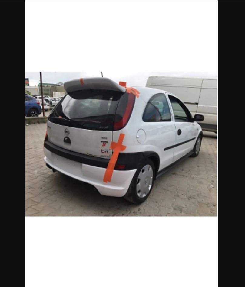 Spoon Style Rear Spoiler for Opel Corsa C Unpainte Unprimed – Sporty Tuning & Styling Accessory