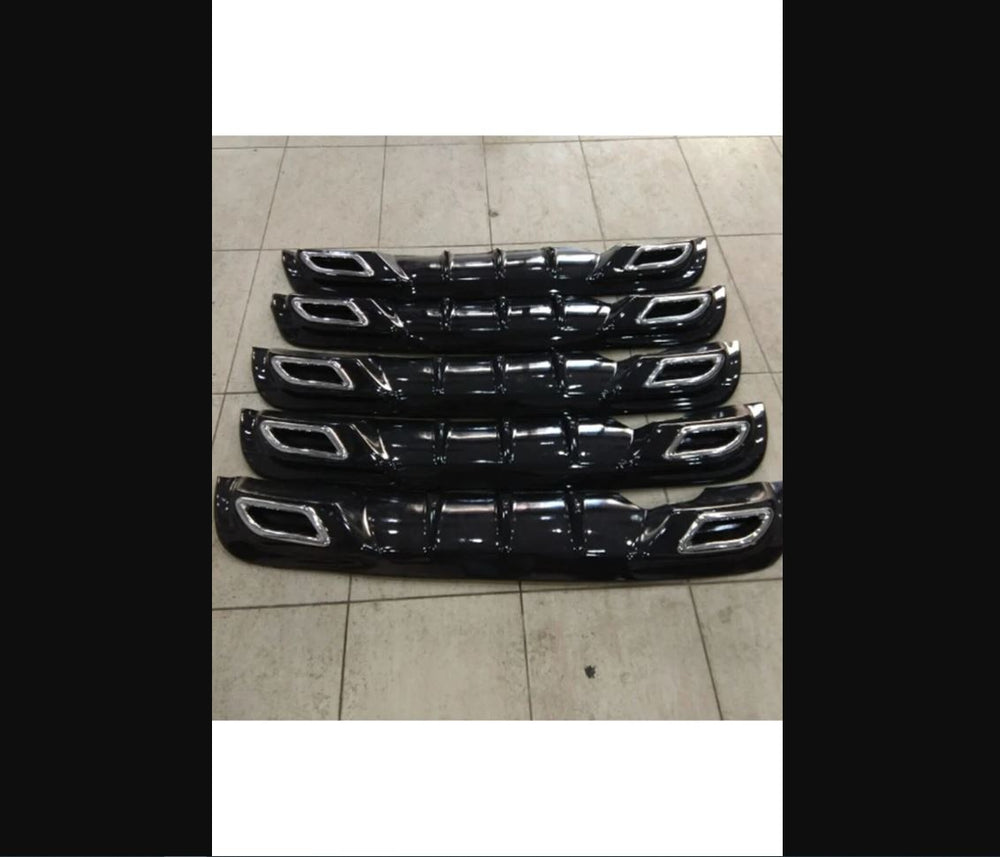 
                  
                    Sport Rear Diffuser + Chrome Exhaust Tip for Opel Corsa D (2011–2014) – Piano Black Finish
                  
                