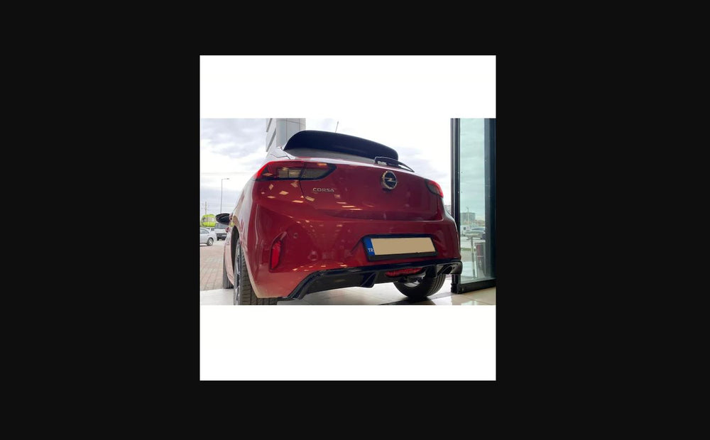 
                  
                    For Opel Corsa F Race Diffuser Piano Black Right Single Outlet (2019–2022) – Sporty Rear Bumper Upgrade
                  
                
