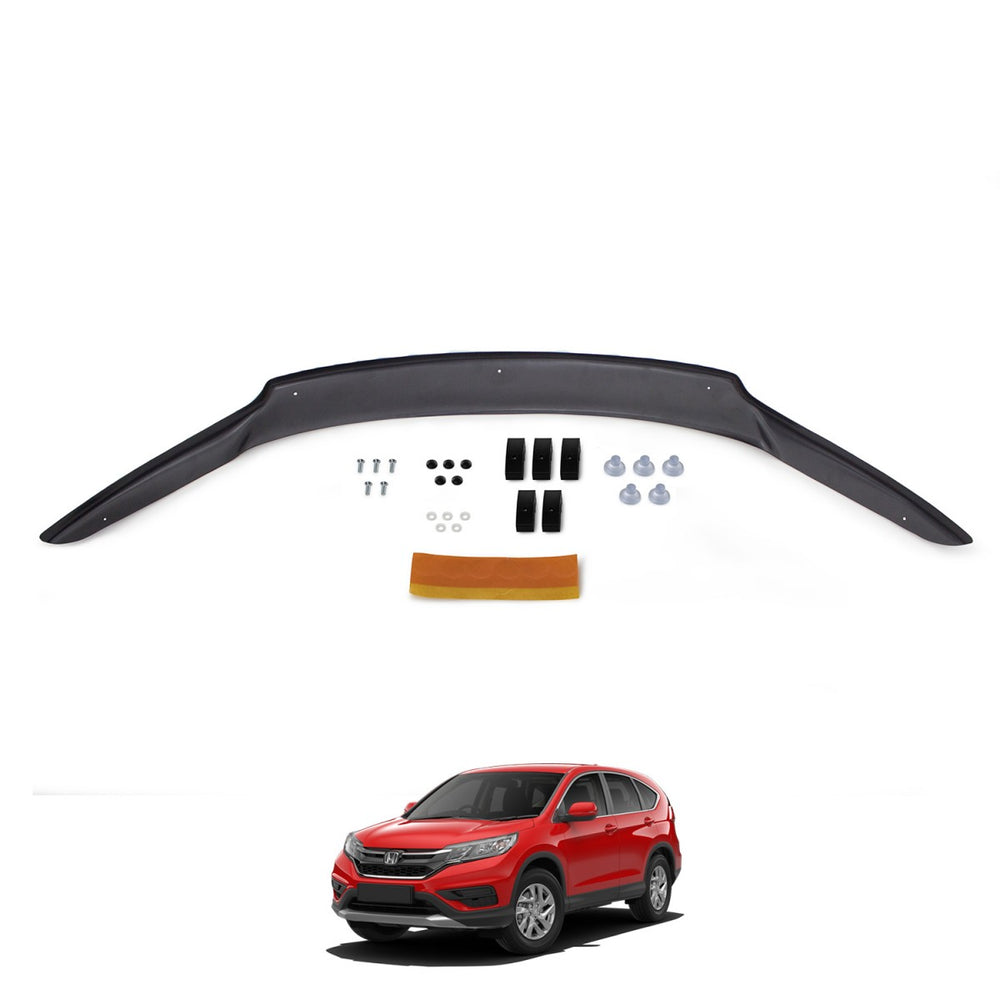 
                  
                    Glossy Black Hood Deflector for Honda CR-V (2013–2018) – Bug Shield & Front Hood Protection Spoiler
                  
                