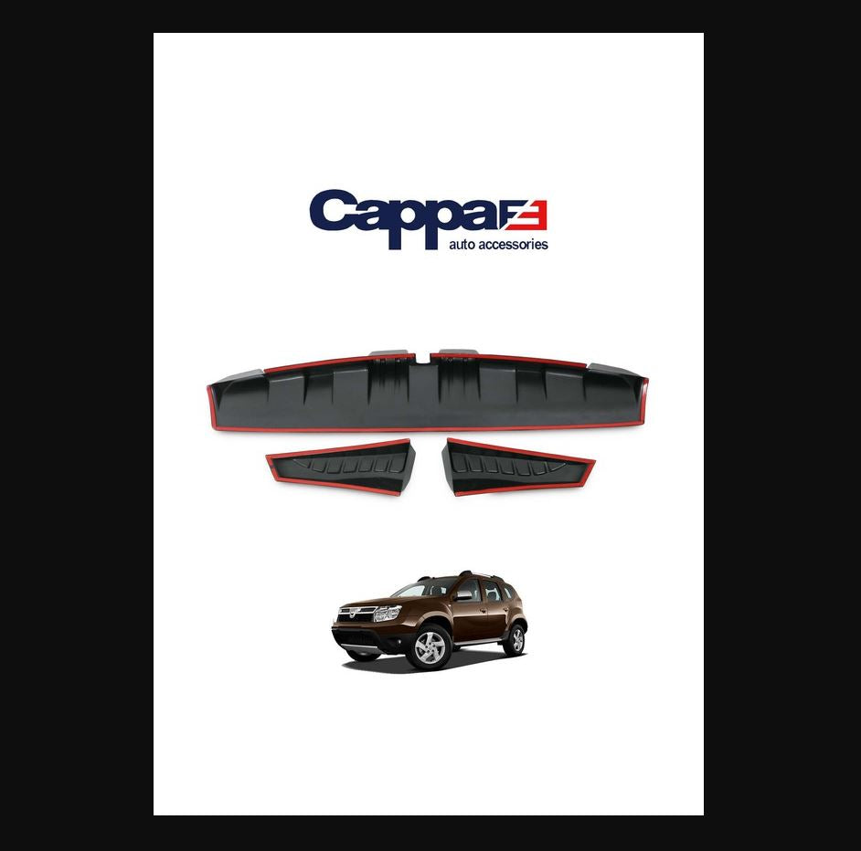 For Dacia Duster Rear Window Spoiler – 3-Piece Set | Compatible with 2010–2017 | Sporty Rear-End Upgrade