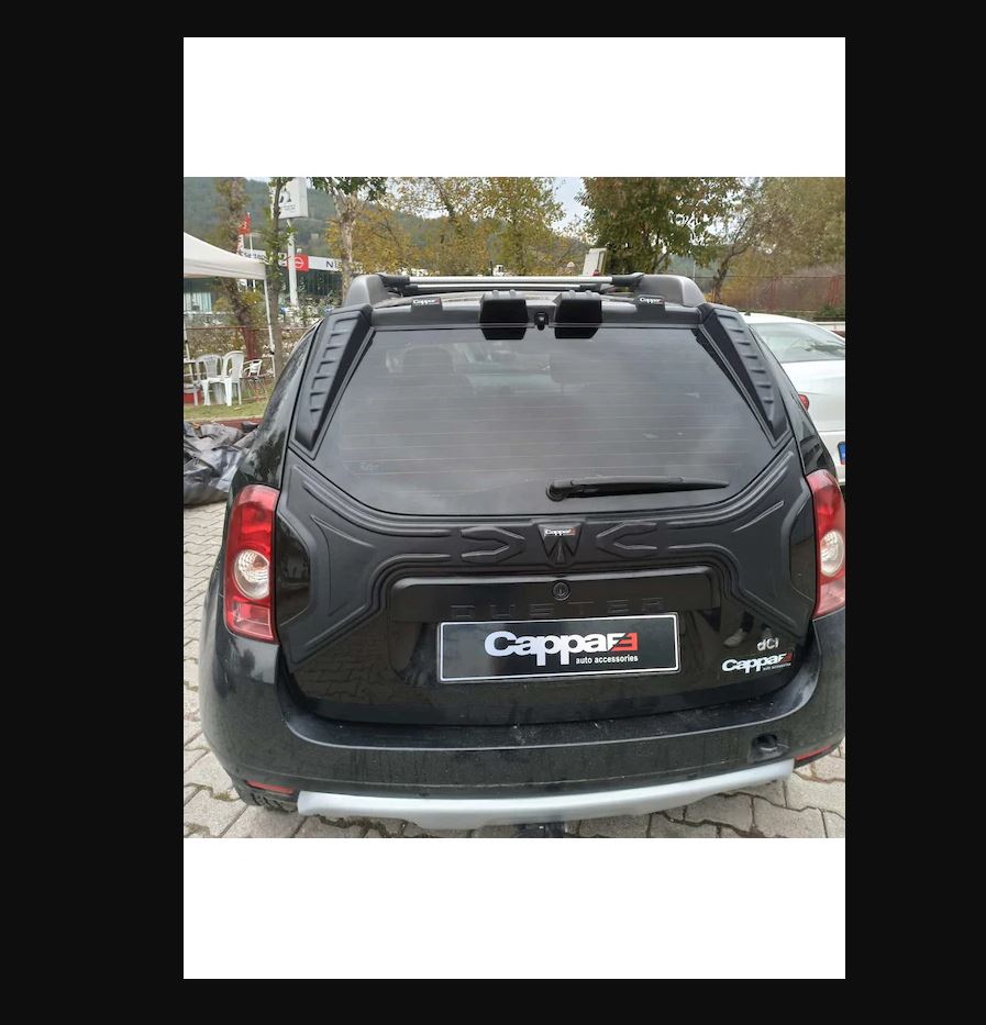 For Dacia Duster Rear Window Spoiler – 3-Piece Set | Compatible with 2010–2017 | Sporty Rear-End Upgrade