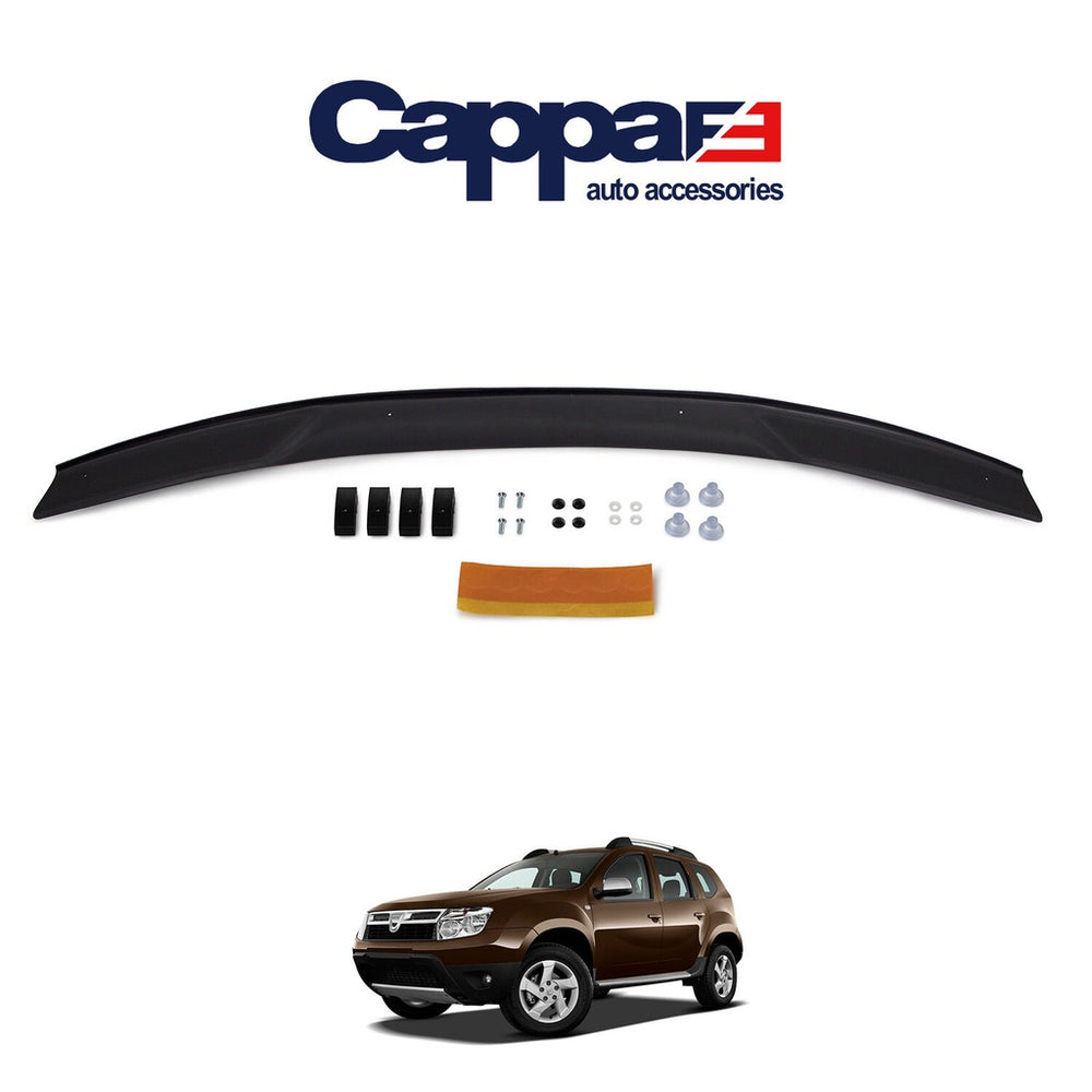 
                  
                    For Dacia Duster 2010–2017 Glossy Black Hood Deflector – Front Bug Shield & Bonnet Protection Spoiler
                  
                