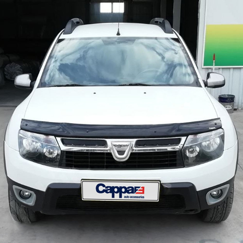 
                  
                    For Dacia Duster 2010–2017 Glossy Black Hood Deflector – Front Bug Shield & Bonnet Protection Spoiler
                  
                