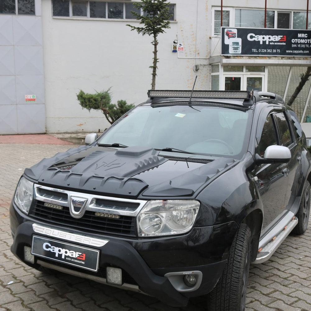 
                  
                    For Dacia Duster 2018–2026 Embossed Hood Scoop Bonnet Guard – Aggressive Styling & Front-End Protection
                  
                