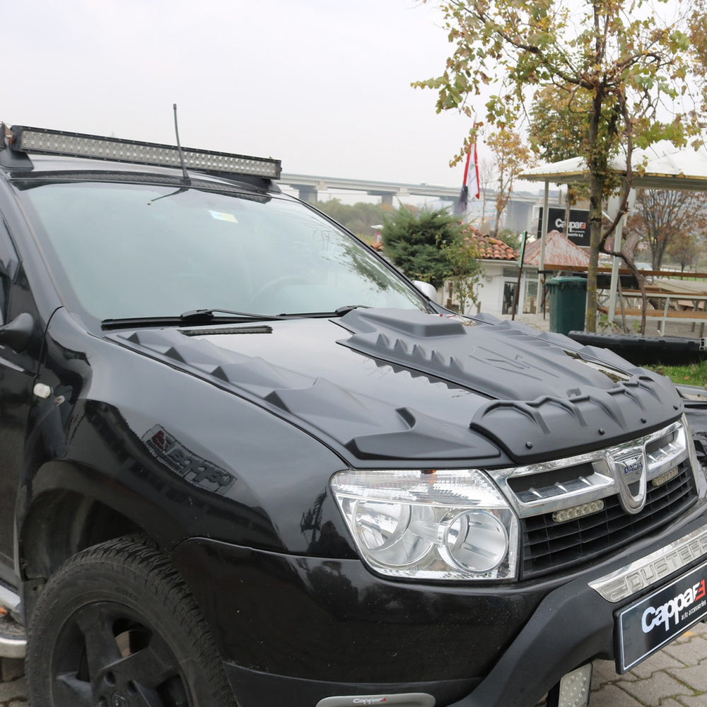 
                  
                    For Dacia Duster 2018–2026 Embossed Hood Scoop Bonnet Guard – Aggressive Styling & Front-End Protection
                  
                