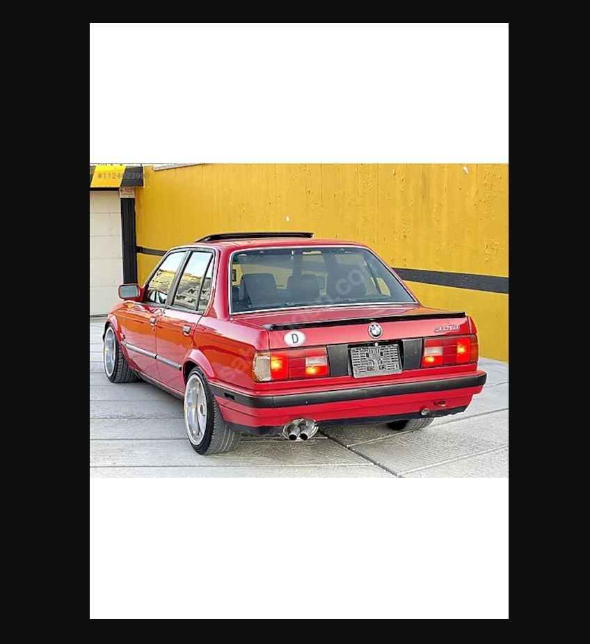 For BMW E30 Spoiler – Fiber Material, Unprimed & Unpainted (1984–1991)