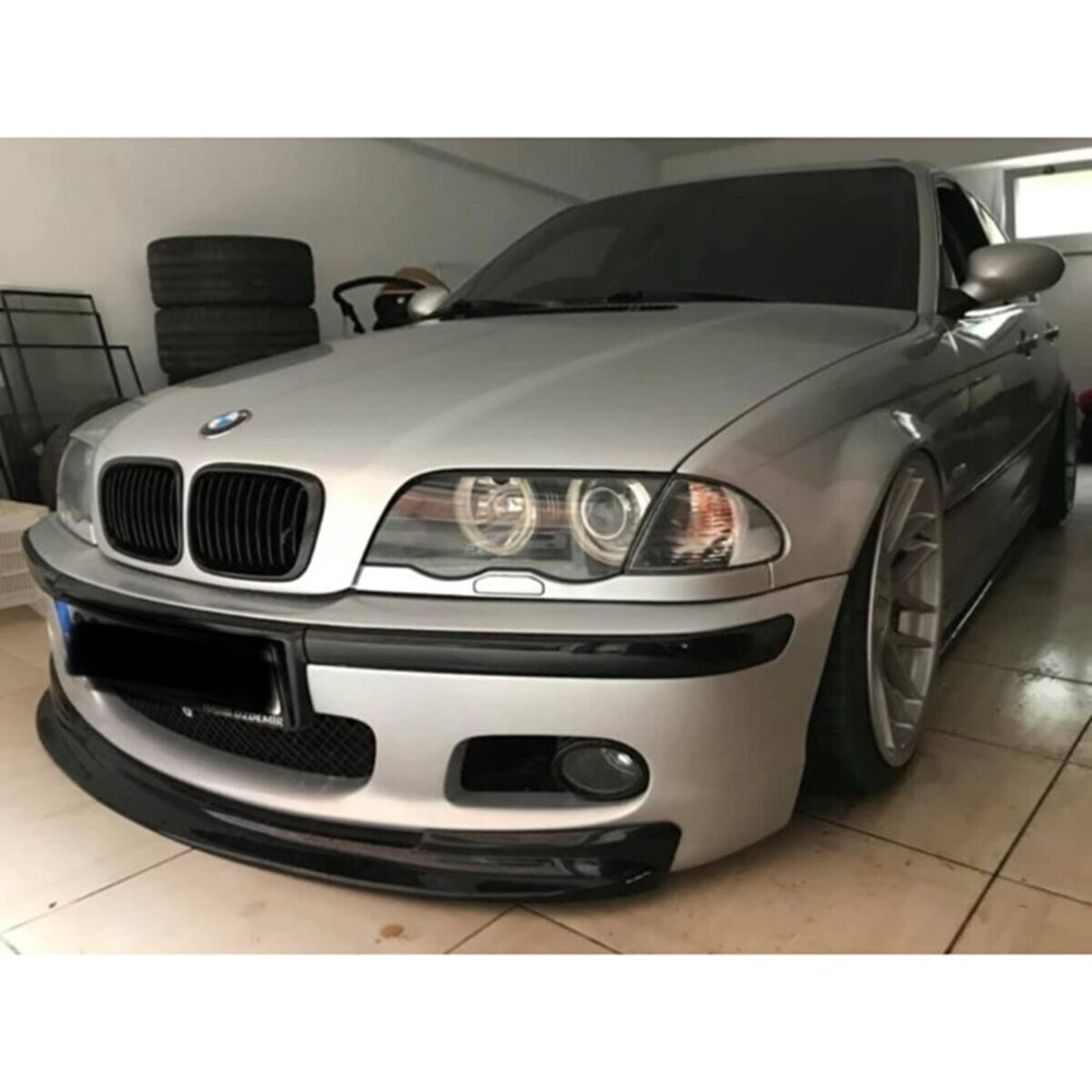 Front Splitter Lip For Bmw E46 M Tech / M Sport 1997-2006 CSL Style Front Bumper Attachment