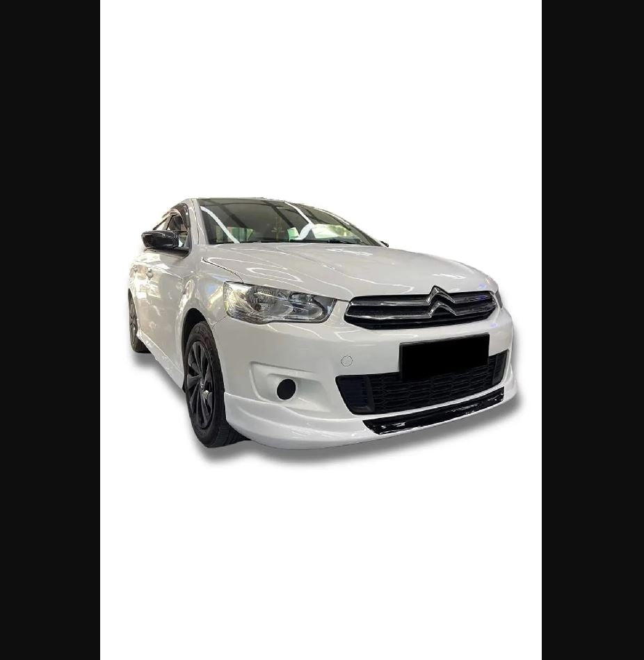 Premium Front Extension Lip for Citroen C Elysee Non-Facelift (2013-2017) – Sporty Style & Aerodynamic Upgrade