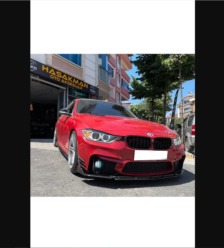 Universal Front Bumper Lip Extension Splitter for BMW F30, F32, F36, M3, M4