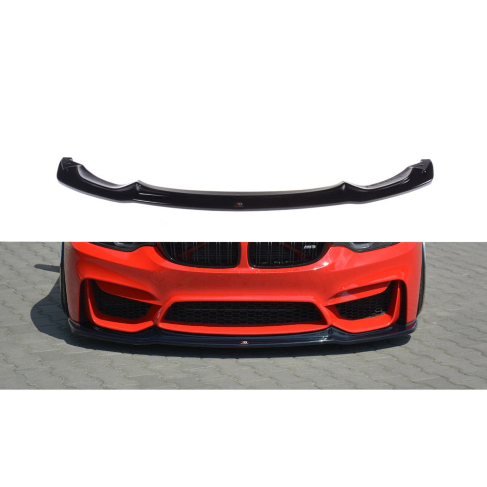 For BMW F30 3 Series Vrstener M3 Style Front Lip – Piano Black (2012–2018)