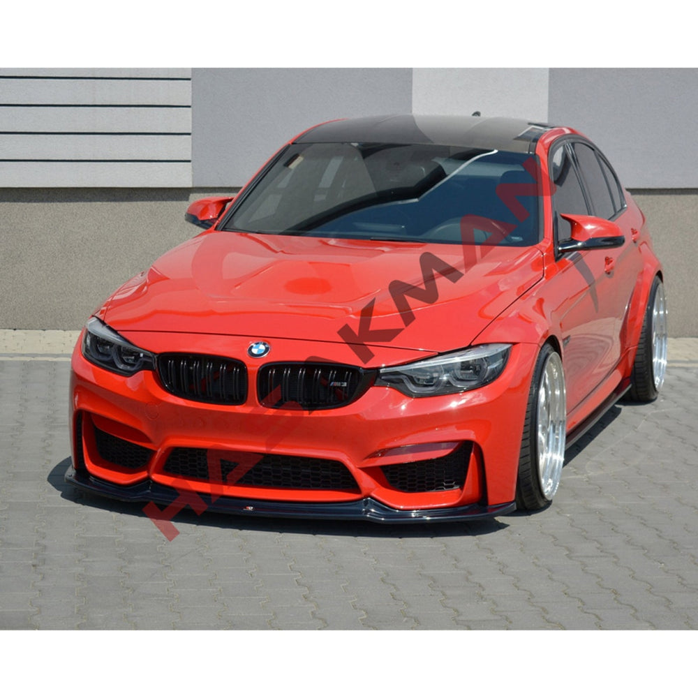 
                  
                    For BMW F30 3 Series Vrstener M3 Style Front Lip – Piano Black (2012–2018)
                  
                