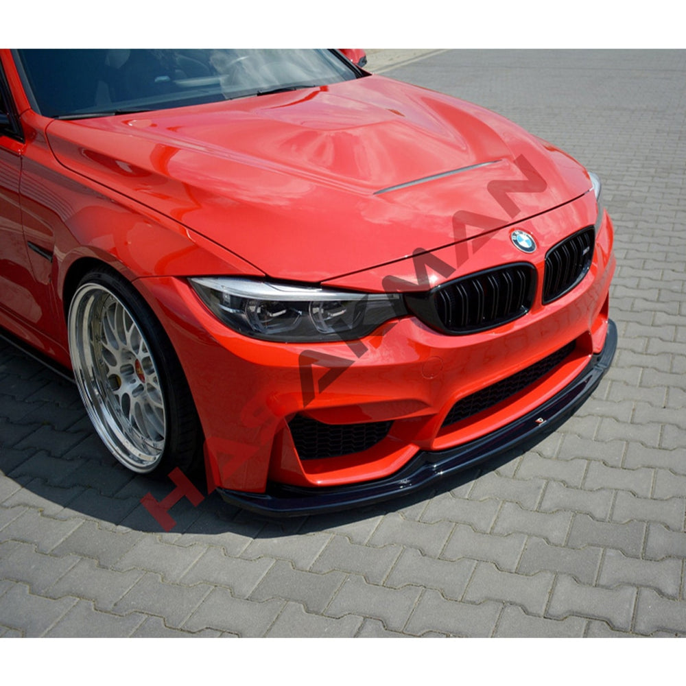 
                  
                    For BMW F30 3 Series Vrstener M3 Style Front Lip – Piano Black (2012–2018)
                  
                