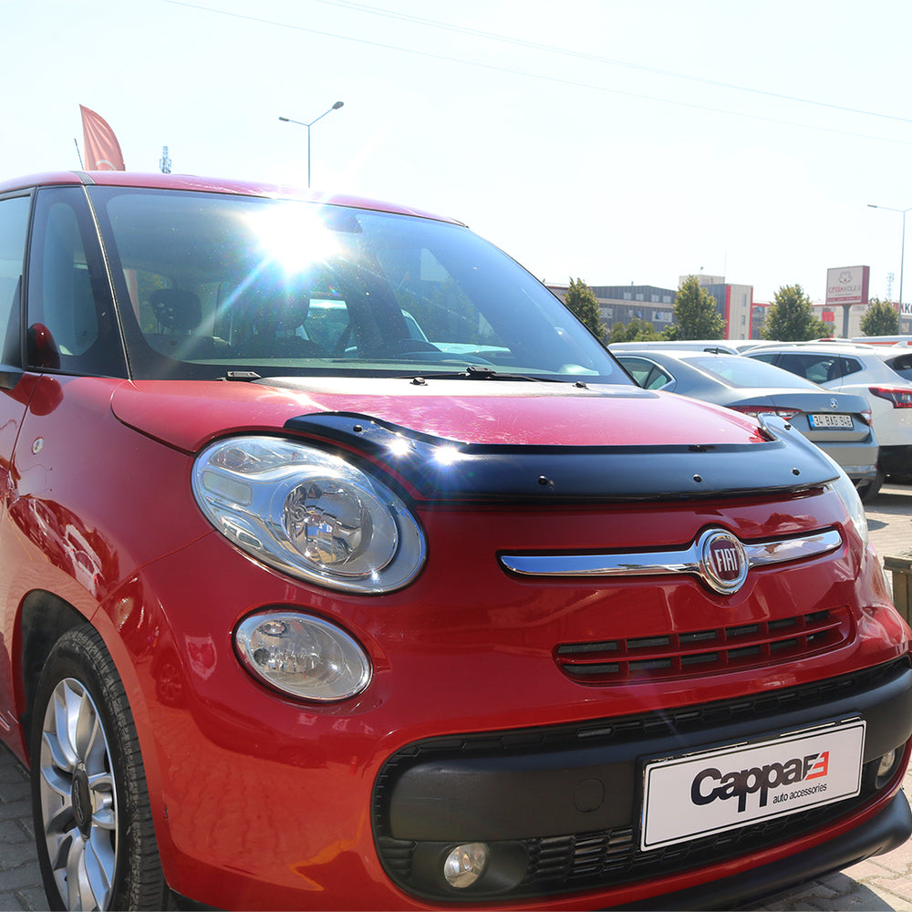 
                  
                    For Fiat 500L 2015+ Hood Deflector – Glossy Black Bug Shield & Bonnet Protection Spoiler
                  
                