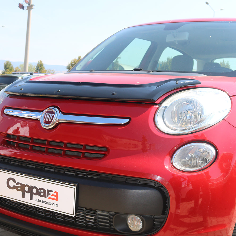 
                  
                    For Fiat 500L 2015+ Hood Deflector – Glossy Black Bug Shield & Bonnet Protection Spoiler
                  
                