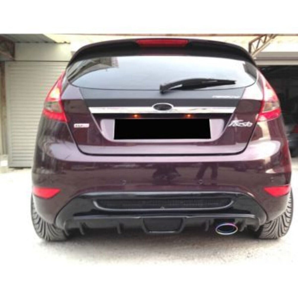 For Ford Fiesta 2009–2016 Rear Diffuser – Rear Bumper Attachment (Grilles Not Included)