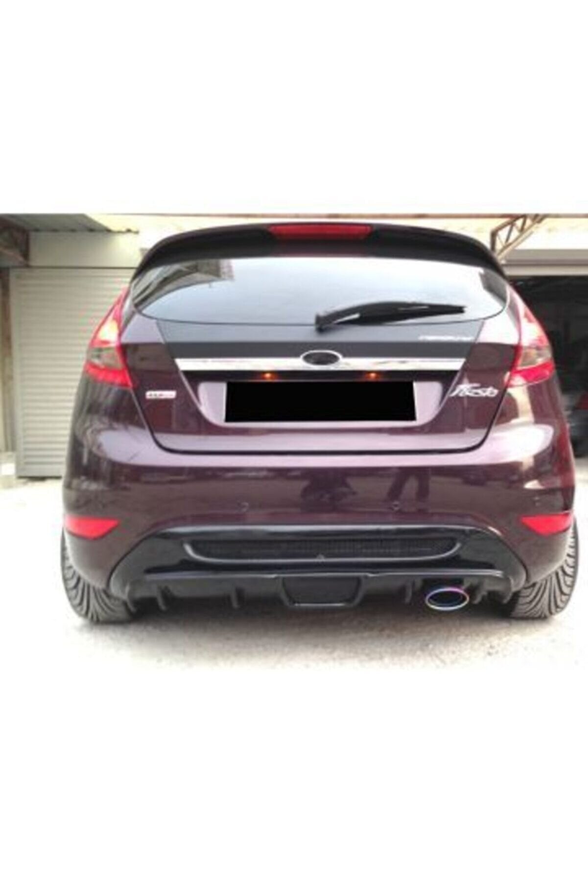 For Ford Fiesta 2009–2016 Rear Diffuser – Rear Bumper Attachment (Grilles Not Included)