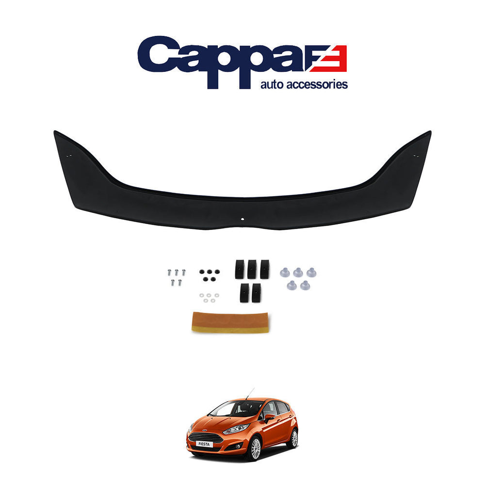 
                  
                    For Ford Fiesta Front Hood Protection Spoiler – Glossy Black Bug Shield & Hood Deflector Guard
                  
                