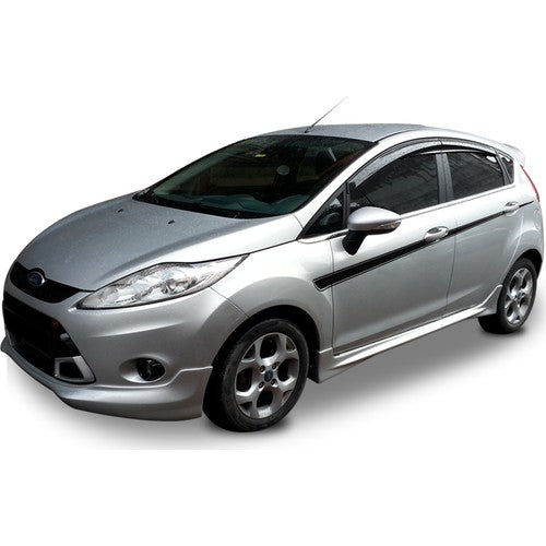 For Ford Fiesta Series (2008–2016) Side Skirting Set – Plastic Unpainted Side Sills
