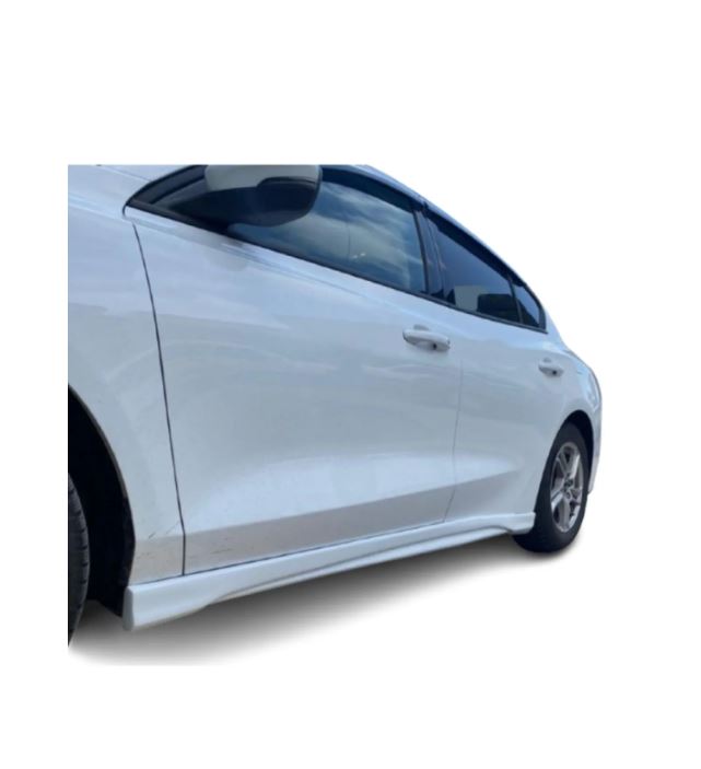 For Ford Focus 4 (2019–2022) Side Skirt Set – Plastic Unpainted Side Sills for Sporty Upgrade