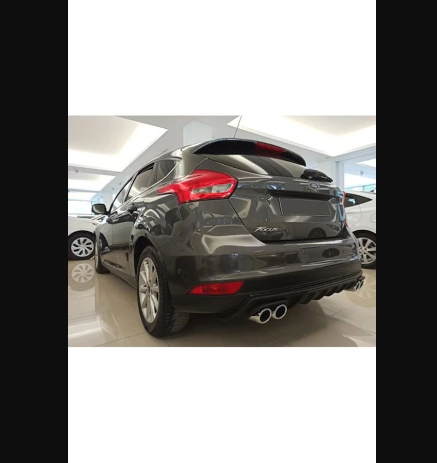 
                  
                    Rear Diffuser for Ford Focus 2014–2018 – Sport Style Bumper Extension
                  
                