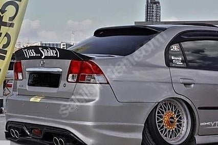 Unpainted Spoon Spoiler for Honda Civic VTEC 2 – OEM Style Rear Wing, Ready to Customize