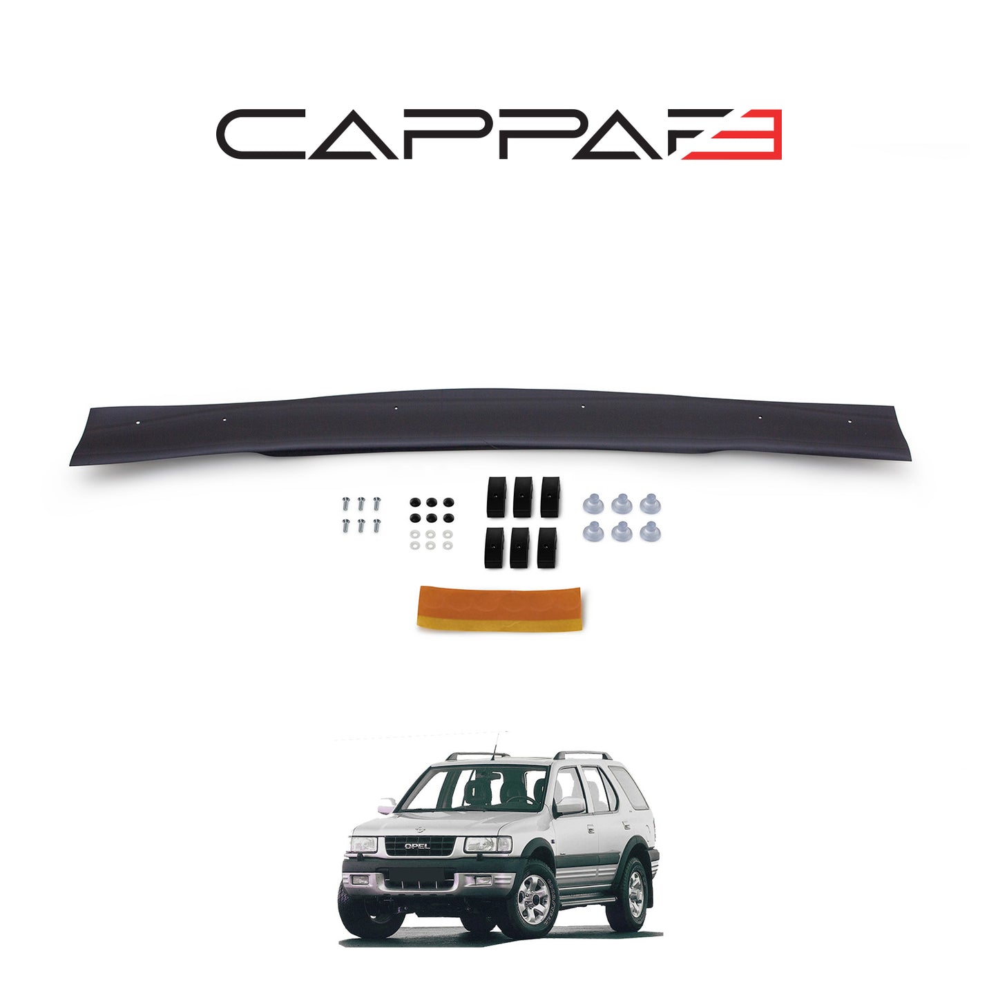 Front Hood Deflector for Opel Frontera (1998–2004) – Bug Shield & Wind Protection Spoiler
