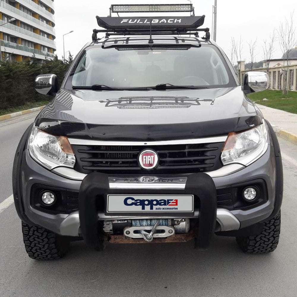 For Fiat Fullback 2016–2024 Hood Deflector – Front Bug Shield & Bonnet Protection Spoiler