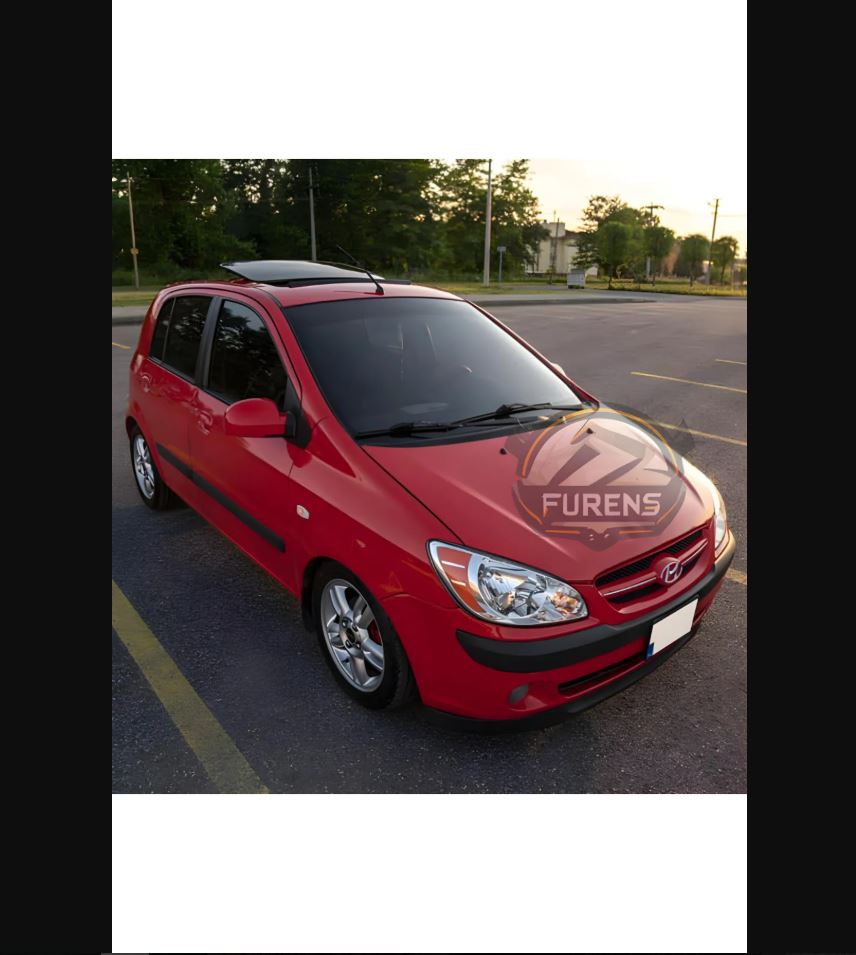 For Hyundai Getz Front H-Lip Flexible Front Lip Splitter – 2 Pieces (2001–2011)
