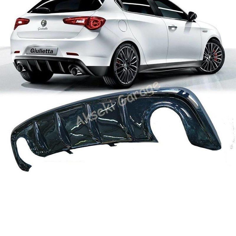 Rear Bumper Diffuser Lip for Alfa Romeo Giulietta (2010–2020) – Sport Style Tail Tear Design