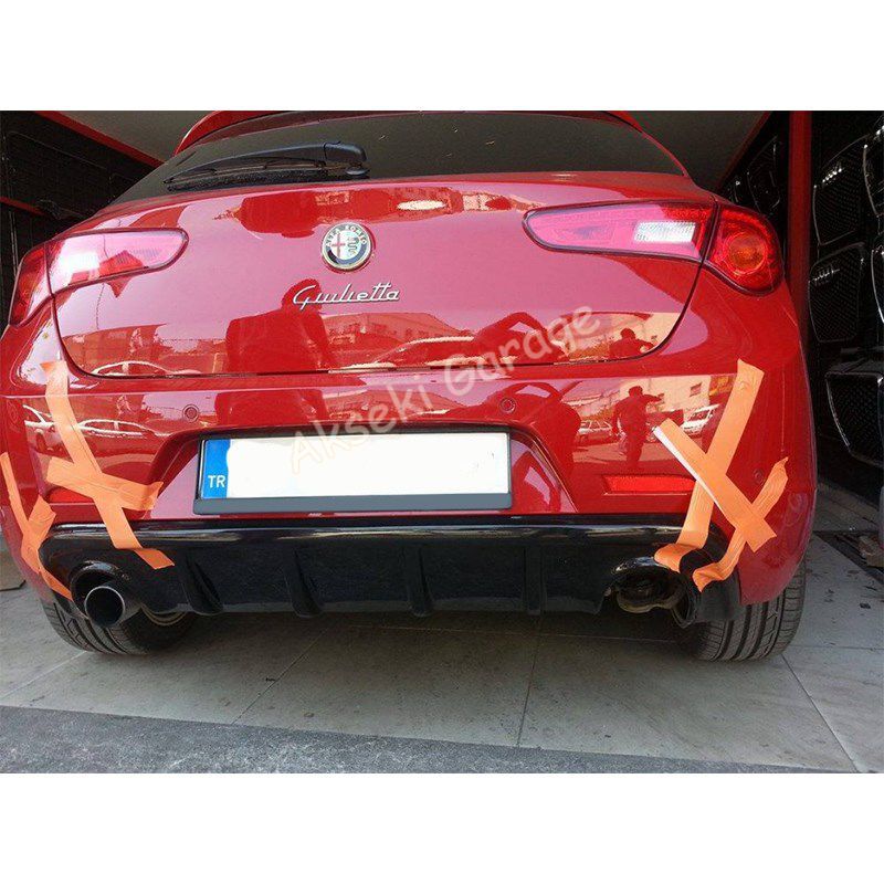 
                  
                    Rear Bumper Diffuser Lip for Alfa Romeo Giulietta (2010–2020) – Sport Style Tail Tear Design
                  
                