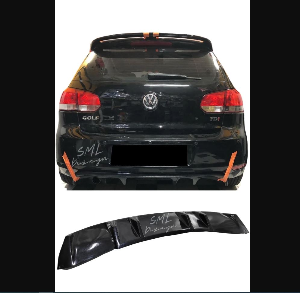 
                  
                    Aggressive Rear Diffuser for VW Volkswagen Golf 6 GTI (2008–2012) – Rieger Style Performance Look | ABS Plastic Bumper Lip
                  
                