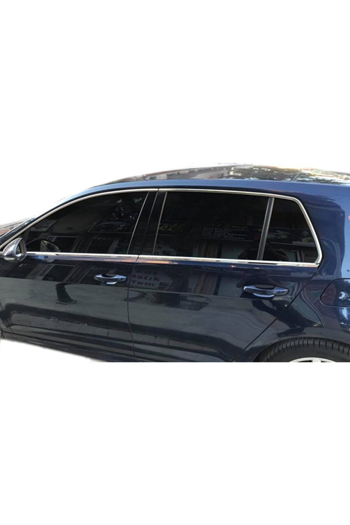 For Volkswagen VW Golf 7 & 7.5 Chrome Window Frame Side Trim Full Set