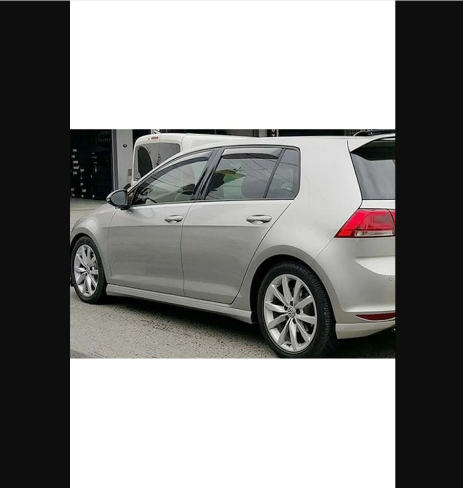 Sportline Side Skirts for Volkswagen VW Golf 7 (2012–2019) Unprimed Unpainted– Durable Plastic Body Kit Panels