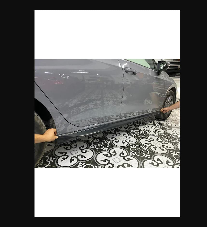 Side Skirts Threshold Sill Trim for Volkswagen VW Golf 8 (2021–2025) – Unpainted & Unprimed