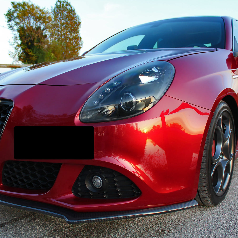 
                  
                    Front Bumper Lip for Alfa Romeo Giulietta (2010–2020) – Glossy Black Sport Trim
                  
                