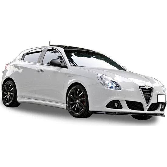 
                  
                    Front Bumper Lip for Alfa Romeo Giulietta (2010–2020) – Glossy Black Sport Trim
                  
                