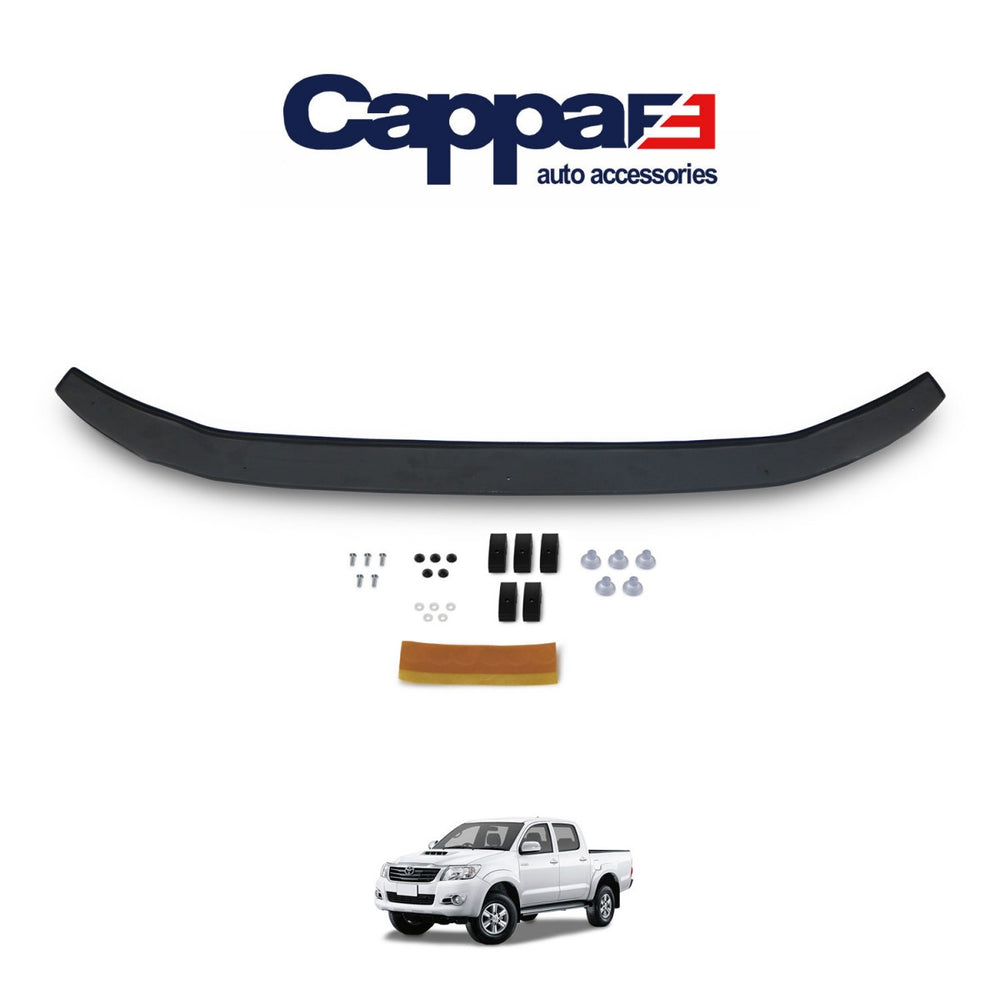 
                  
                    Glossy Black Front Hood Protector & Bug Shield for Toyota Hilux (2006–2012) – Hood Deflector Guard & Spoiler
                  
                