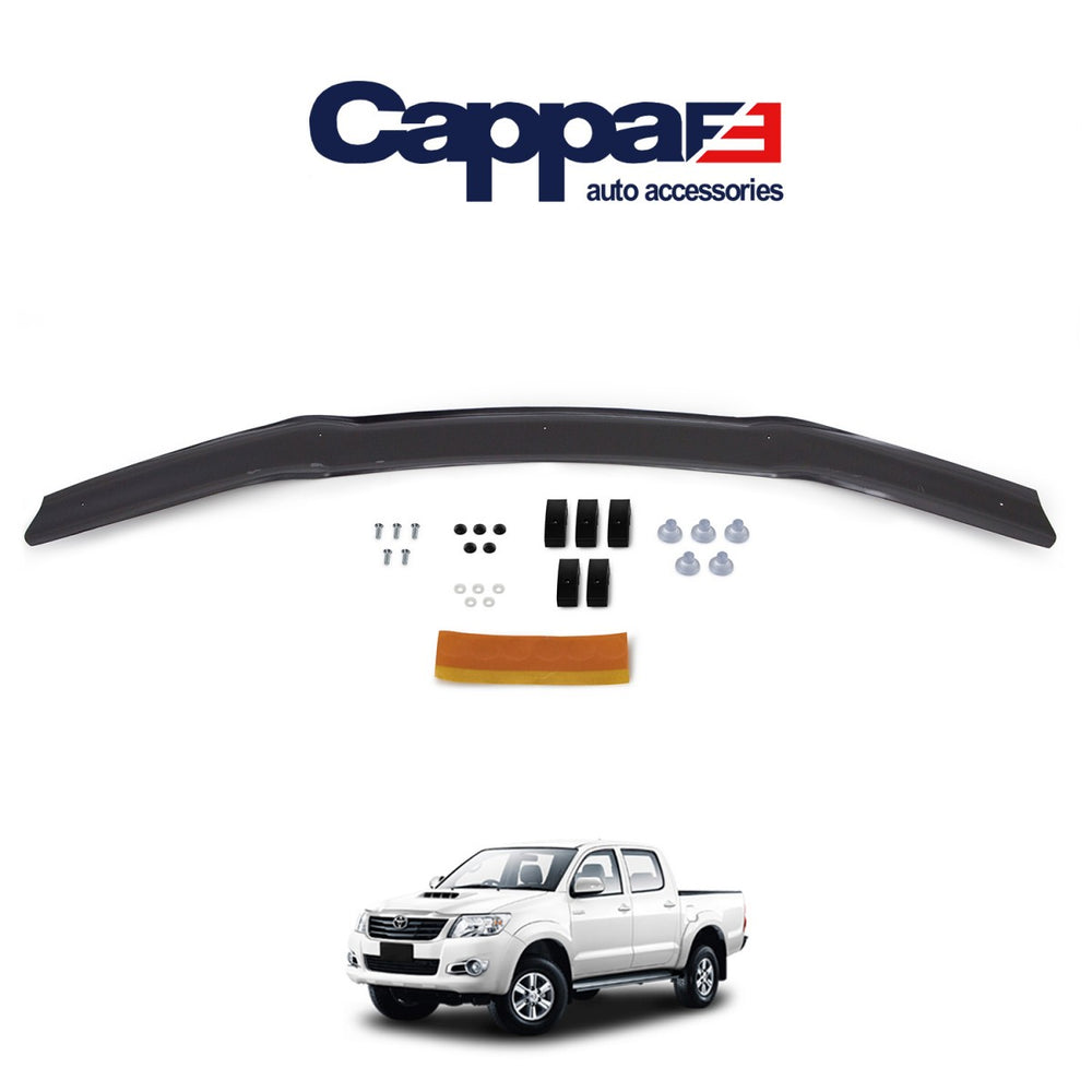 
                  
                    Glossy Black Front Hood Bug Shield & Deflector for Toyota Hilux (2012–2015) – Hood Protection Spoiler Guard
                  
                