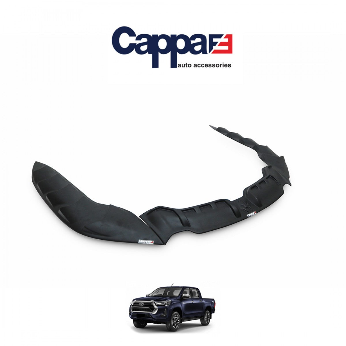 For Toyota Hilux Dragon Pack Hood Protector & Bug Shield (2021–2026) – Front Hood Spoiler Deflector Guard