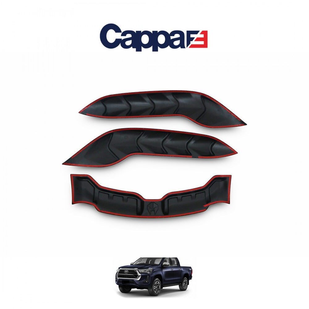 
                  
                    For Toyota Hilux Dragon Pack Hood Protector & Bug Shield (2021–2026) – Front Hood Spoiler Deflector Guard
                  
                