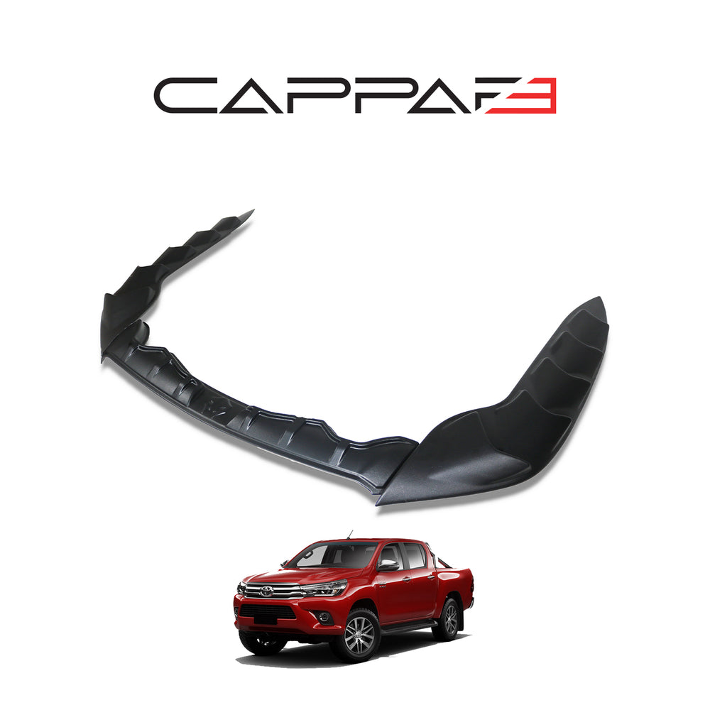 For Toyota Hilux Dragon Pack Hood Protector & Bug Shield (2015–2020) – Front Hood Spoiler Deflector Guard