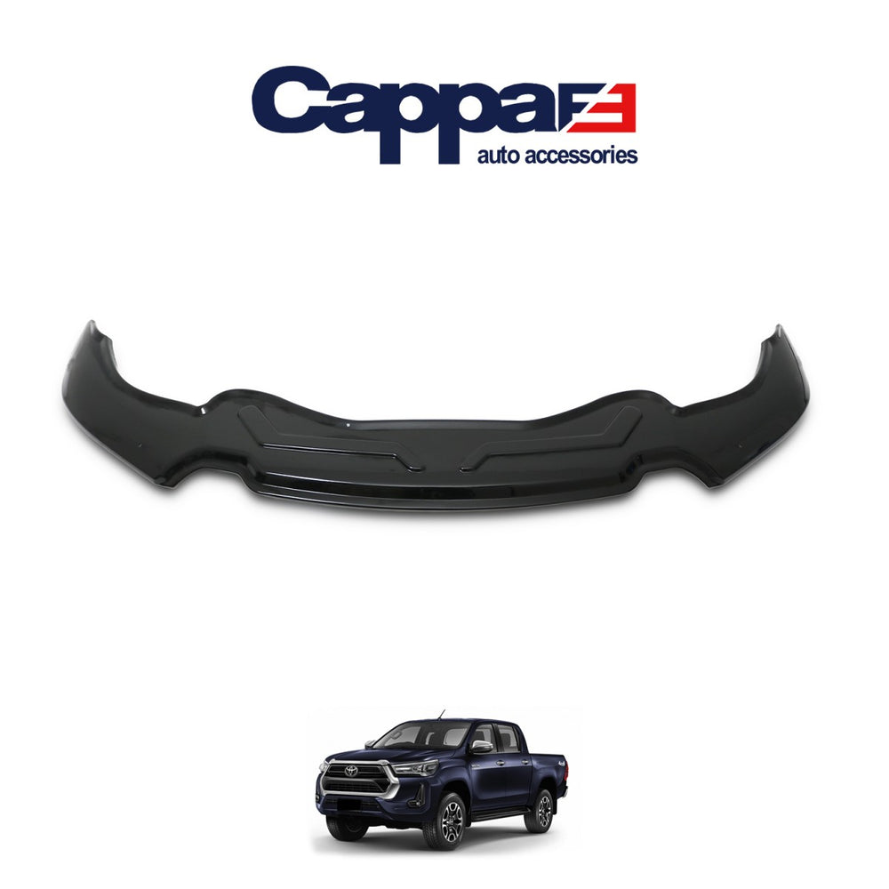 
                  
                    Front Hood Bug Shield & Deflector Guard for Toyota Hilux (2021–2026) – Tough & Sleek Hood Protection Spoiler
                  
                