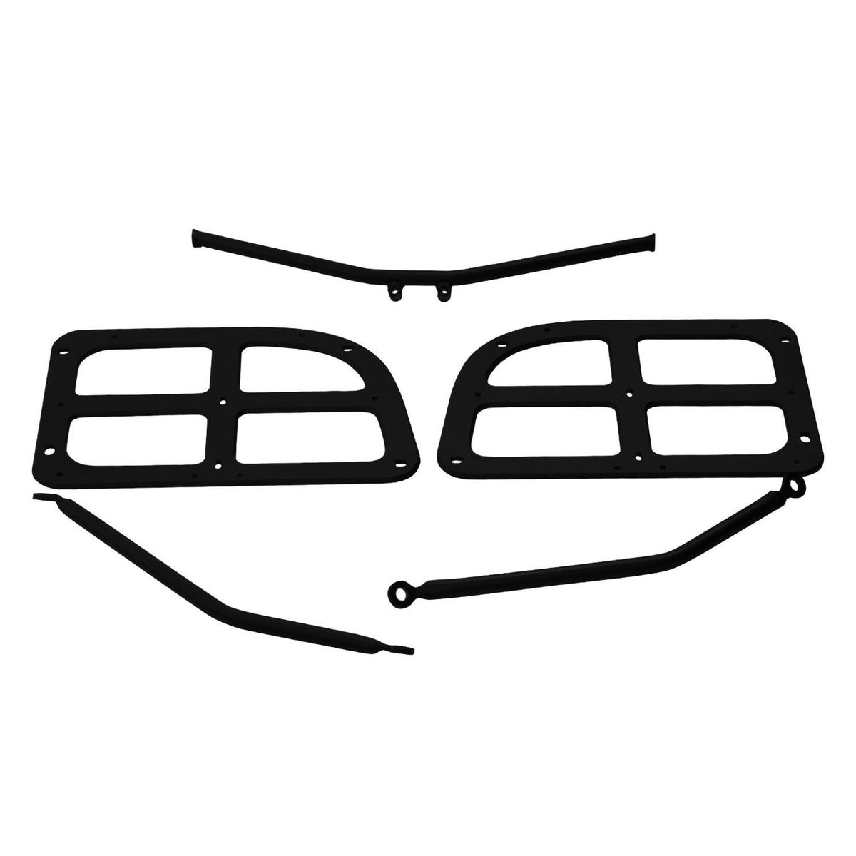 Side Case & Top Case Rear Rack Carrier for Honda CRF250 Rally / CRF250L – Durable Luggage Rack