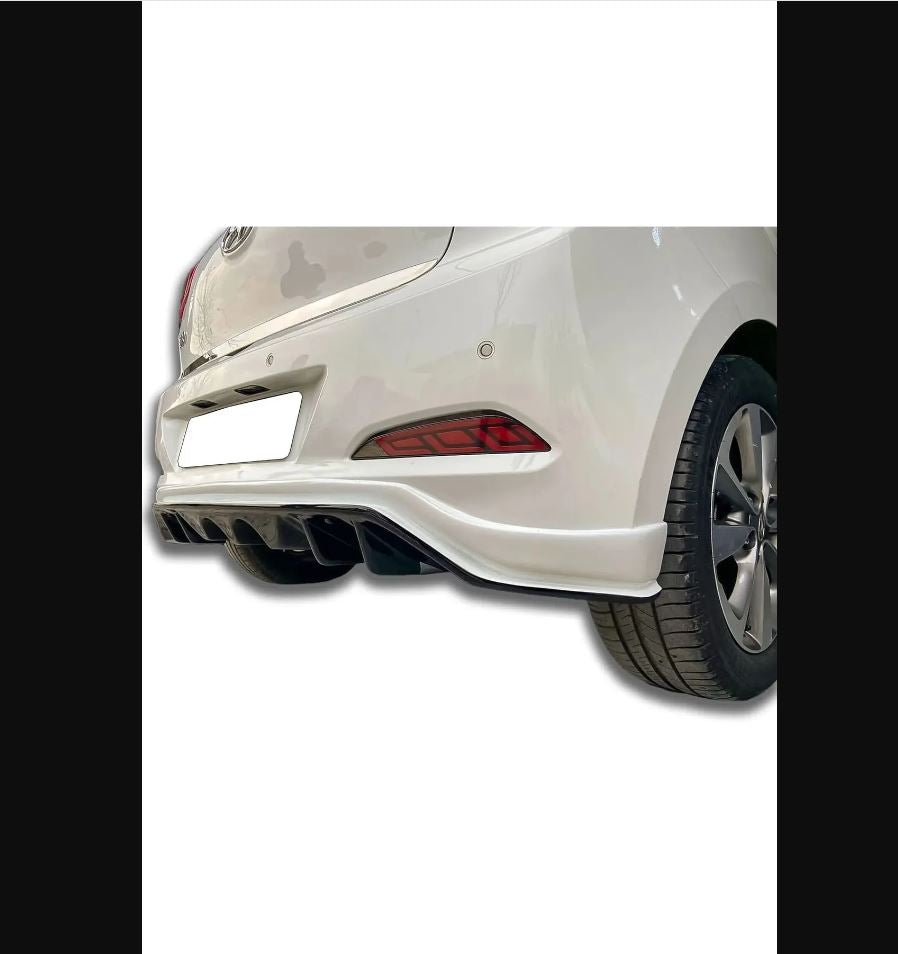 
                  
                    For Hyundai i20 R20 Rear Diffuser Glossy Black Plastic – 2014 to 2017 Models
                  
                