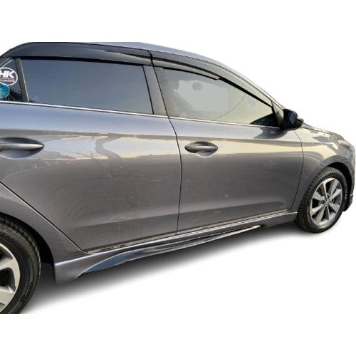 For Hyundai i20 Side Skirt Set (2014–2020) – Raw Plastic, Unpainted – Build Your Dream Look