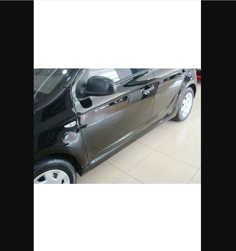 For Hyundai i20 Twin Side Skirt Set (2008–2014) – Unpainted Plastic for Custom Styling