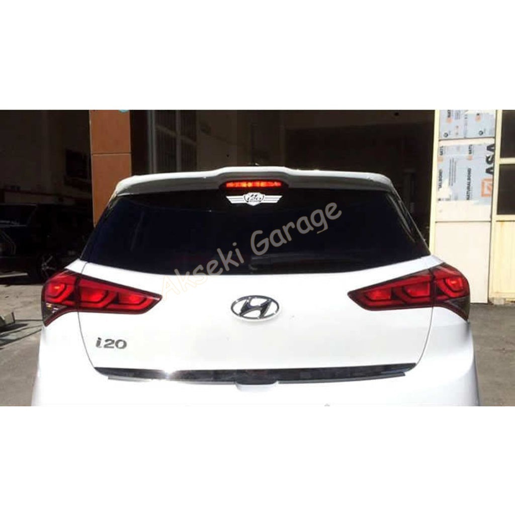 For Hyundai i20 Spoiler (2014–2018) – Unpainted & Unprimed Rear Spoiler for Custom Styling